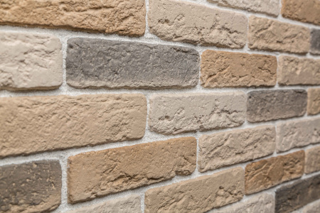 Токио — декоративный гипсовый камень для внутренней отделки, фактура Кирпич